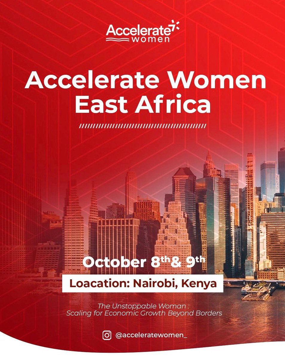 Join us for an incredible regional summit in Nairobi Kenya! 

For more information: +255764111615