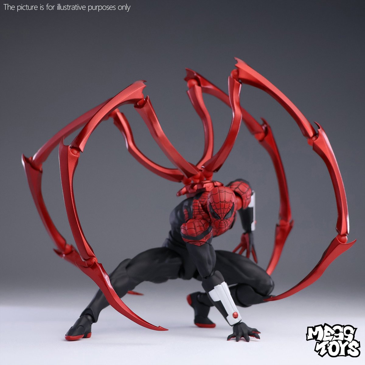 Mess_Toys's tweet photo. MESS TOYS - Superior Neighbor will be available in Sept.

Height: about 160mm
Material: PVC, ABS, POK

#MESSTOYS #SpiderMan #SuperiorSpiderMan https://t.co/CLV0NtECaY