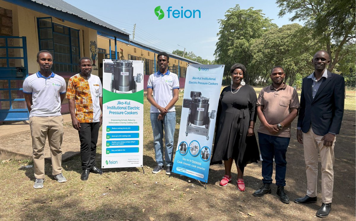 💚 Building Trust Through Cleaner Kitchens 💚

We believe trust begins where change is visible. By supporting clean cooking solutions like these institutional cookstoves, we're fostering healthier environments and more efficient school kitchens across Kenya. 
#SustainableCooking