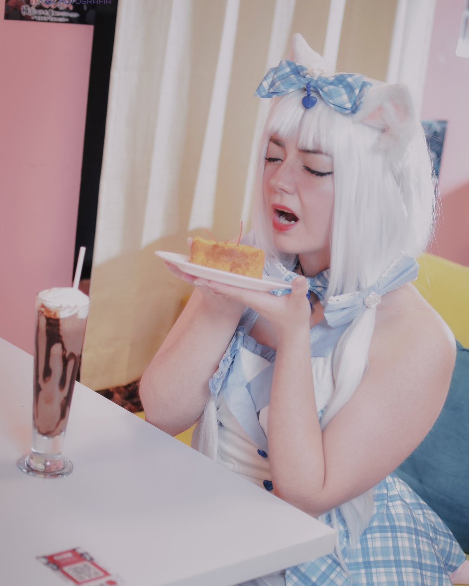 _Shy_Lily_'s tweet image. Tambien puedo ser una linda gatita…
#vanilla #nekopara #kawai