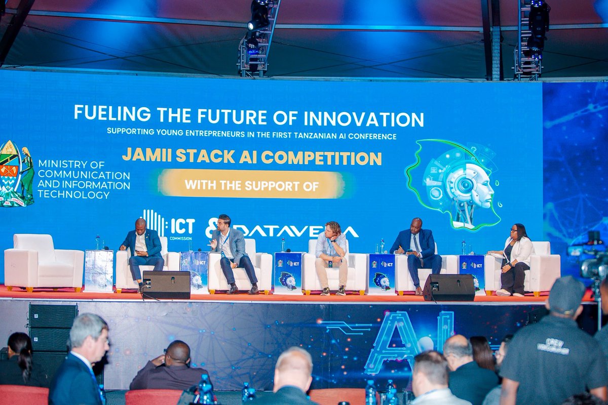 Pona_health's tweet photo. Pona Health is proud to be among the winners at the AI Innovation Competition during the First Tanzania AI Forum 2025! This recognition fuels our mission to revolutionize healthcare through localized, responsible AI. #PonaHealth #TanzaniaAIForum #AIForGood #HealthTech https://t.co/1JvhHRcF24