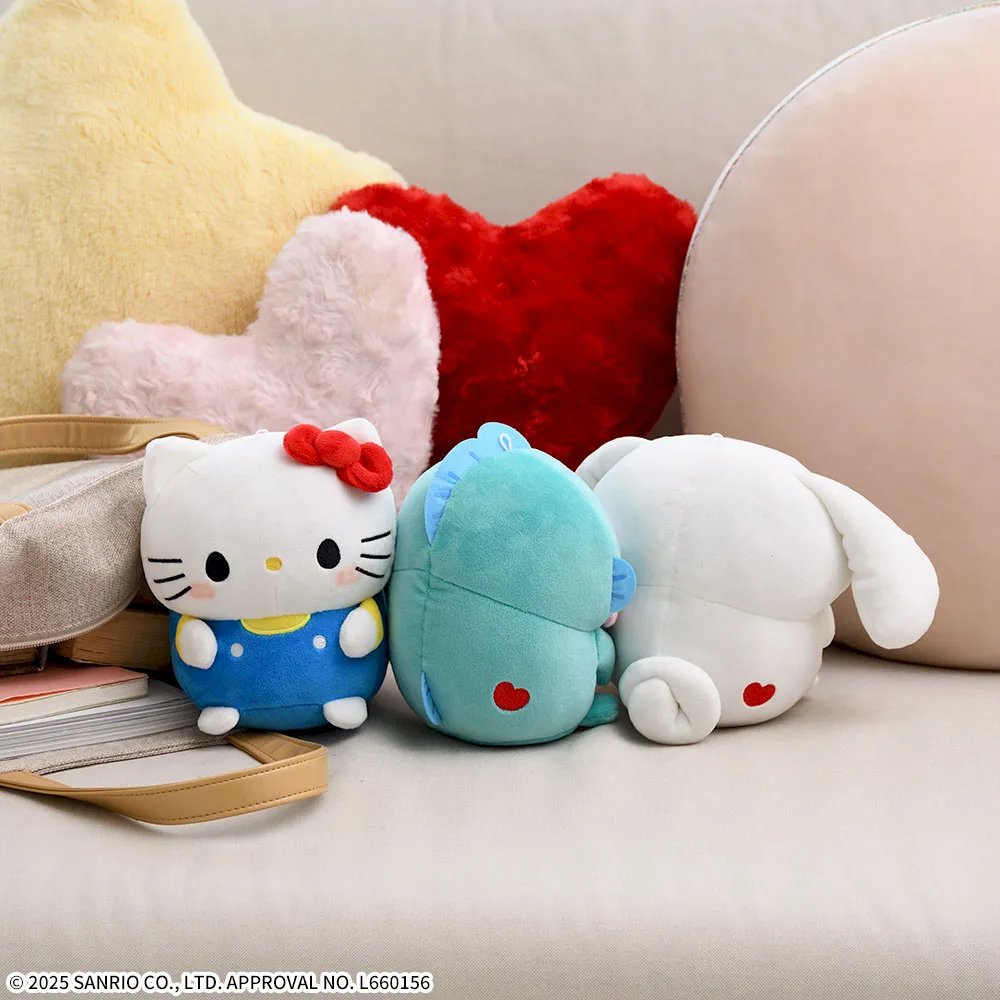 ゆるかわ　サンリオキャラクターズ　ぽちゃちま ぬいぐるみ　ハンギョドン 8点 ハンギョドン💙グッズ情報 on X: 