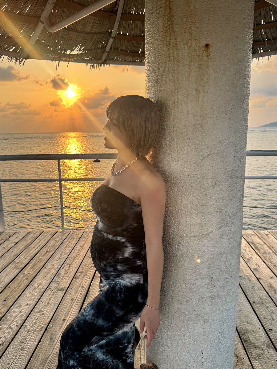 可愛い妊婦さんになれてるかな🥹💓
可愛いママ、可愛い奥さんでもいたいから産後は気合い入れないと！！