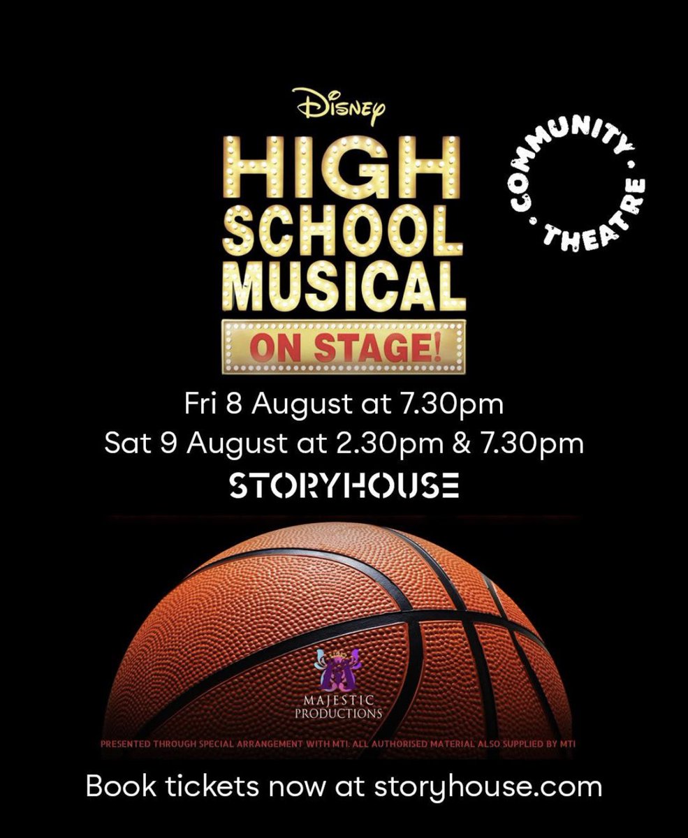 🎭 Chester, it's time to ‘Get’cha head in the game' and go totally wild for this spectacular production of Disney’s High School Musical on Stage! ✨ 

📅 Fri 8 &amp; Sat 9 August
🎟️ Book tickets now at storyhouse.com/whats-on/mapa-…

<a href="/ShitChester/">12 years of Shitchester</a> <a href="/chestertweetsuk/">#chestertweets</a> <a href="/StoryhouseLive/">Storyhouse</a> <a href="/Dee1063/">Chester's Dee Radio</a>