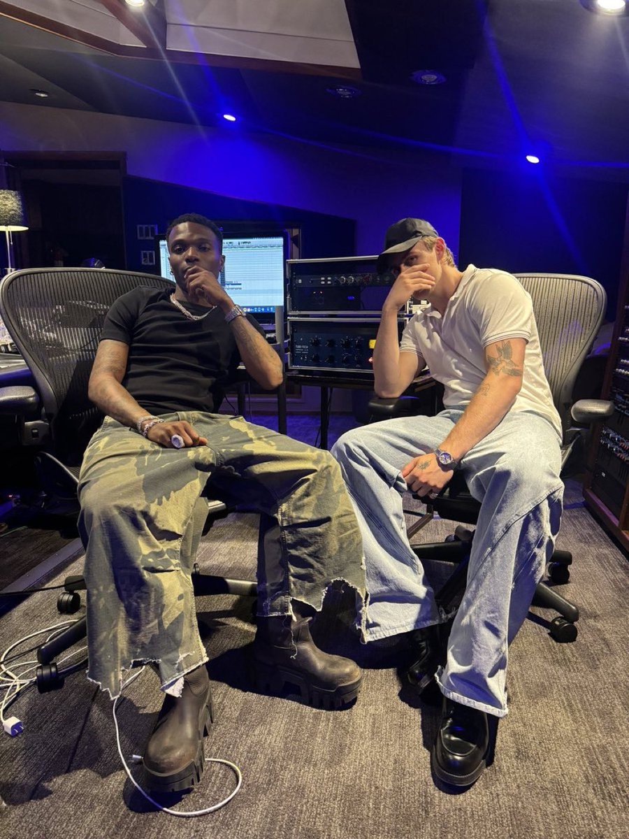 BigWiz x The Kid LAROI studio ❤️🦅