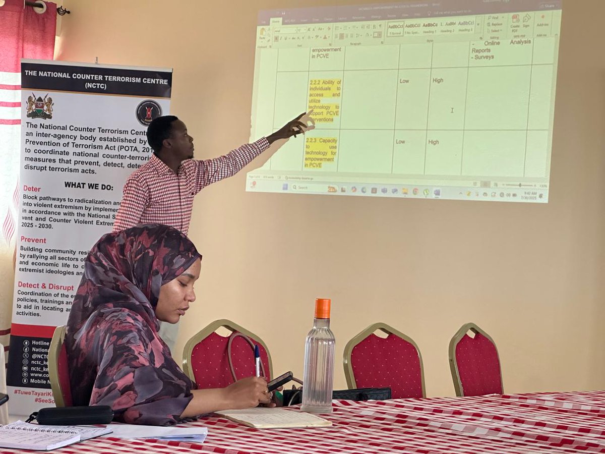 Day 2 of the #NSPCVE2025 <a href="/KECOSCE/">KECOSCE</a> <a href="/NCTC_Kenya/">NCTC Kenya</a> <a href="/jisrake/">JISRAKE</a>