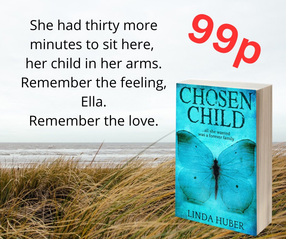 #99p for a few days only!
A beautiful seaside town. 
A new family life.
But death and betrayal came too…
⭐⭐⭐⭐⭐"Gripping, fast-paced, wonderful storytelling!" 
getBook.at/ChosenChild #KindleUnlimited
#suspense #books #kindledeals #familysecrets #crime