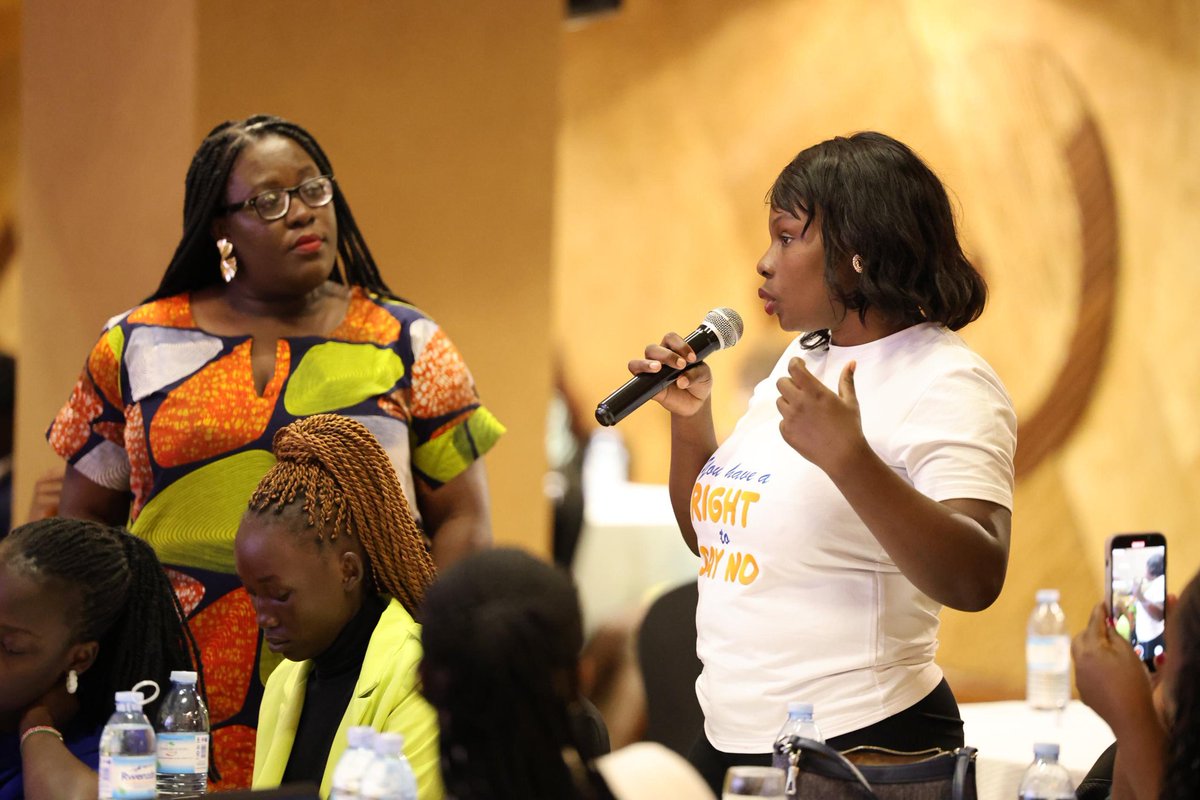 Together Against Childhood Sexual Violence Uganda (@tacsevu) on Twitter photo Our CEO <a href="/GloriaNabunnya/">Nabunnya Gloria</a> emphasized that discussions about sexual and reproductive health and rights (SRHR) should always include their connection to mental health, as they are deeply intertwined.
#AfricanYouthEngagementWorkshop Our CEO <a href="/GloriaNabunnya/">Nabunnya Gloria</a> emphasized that discussions about sexual and reproductive health and rights (SRHR) should always include their connection to mental health, as they are deeply intertwined.
#AfricanYouthEngagementWorkshop