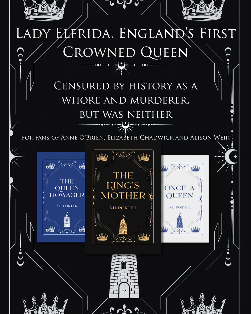 #TheKingsMother, an incredibly gripping story of Lady Elfrida, England's first crowned Queen. 

The widowed Lady Elfrida has achieved the impossible in tenth-century England. She’s ensured her twelve-year-old son has become king

books2read.com/TheKingsMother

#TenthCentury #HistFic