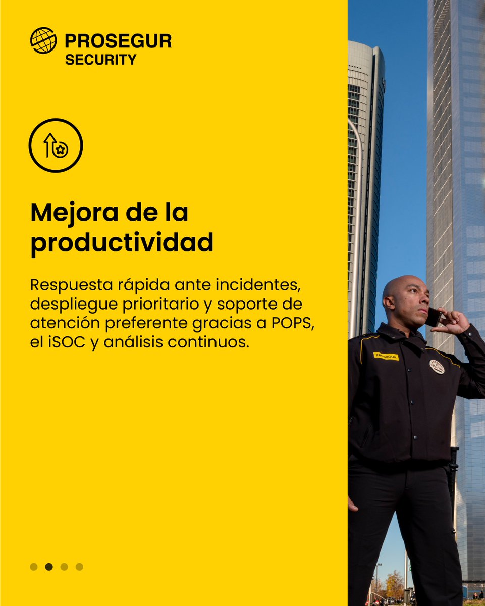 ProsegurGlobal's tweet image. Descubre el Data Center Global Program de #ProsegurSecurity: seguridad avanzada para entornos críticos, con talento especializado, tecnología inteligente y experiencia contrastada.
¿Por qué elegirnos para proteger tu Data Center? 👉 ow.ly/AkK250Ww2UK
#DataCenters