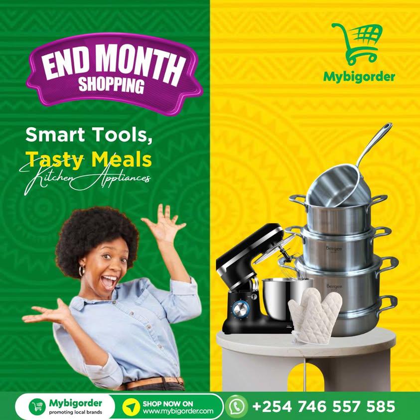 From stylish utensils to pro-grade cookware, mybigorder.com ensures every product delivers both quality and value. Explore our kitchen collection today and enjoy fast delivery across Kenya 🚚. 
Booker Cabinet Expressway ruto mbadi