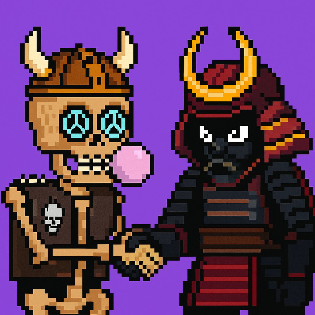 Yudag ✌ (@yudag) on Twitter photo GM WGBA ✌️ - Pixel 🤝 Pixel
7 GTD WL for ISR & Chaos Unchained
One must embrace the chaos in the shadows.☠️
✌️ Follow <a href="/PixelDaddy_/">PixelDaddy_⛩️</a> & <a href="/ISRonBTC/">Infinite Shadow Rogues</a>
✌️ Like + RT
✌️ Drop Ordinal GM WGBA ✌️ - Pixel 🤝 Pixel
7 GTD WL for ISR & Chaos Unchained
One must embrace the chaos in the shadows.☠️
✌️ Follow <a href="/PixelDaddy_/">PixelDaddy_⛩️</a> & <a href="/ISRonBTC/">Infinite Shadow Rogues</a>
✌️ Like + RT
✌️ Drop Ordinal