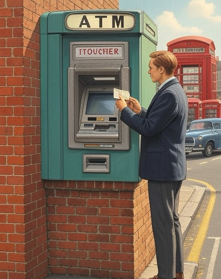 🏧 *Do You Know?* The first ATM, installed in London in 1967, dispensed cash using paper vouchers. 💷