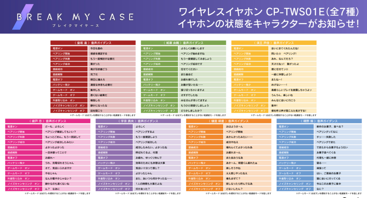 ブレイクマイケース』コラボワイヤレスイヤホン受注販売開始❕ ｢本部
