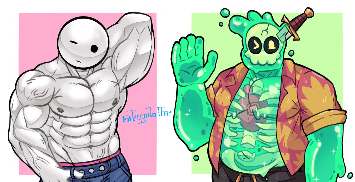 TeggoToffee's tweet image. Dougers Homies! ⚪️💚
#DateEverything #MonsterCon