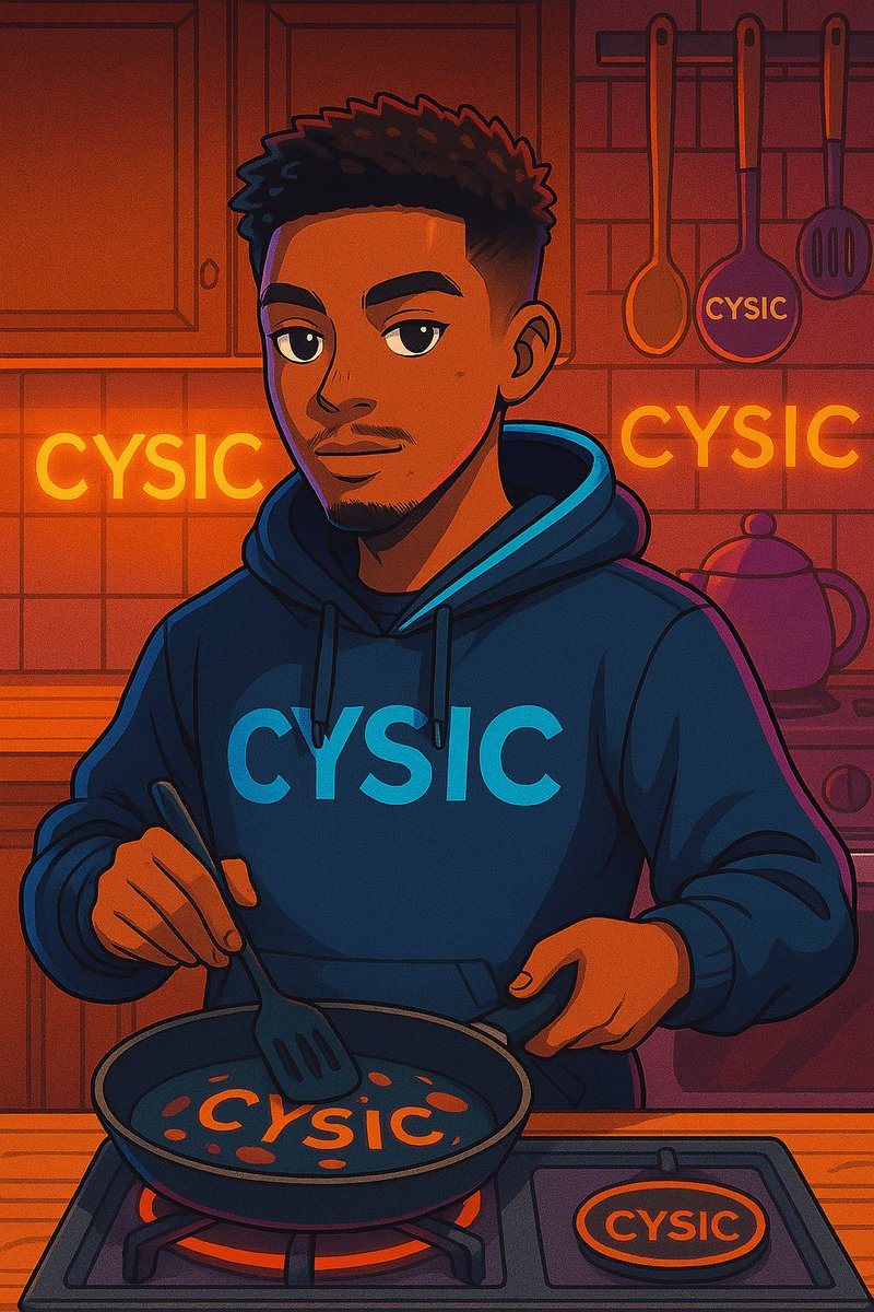 Me explaining to a 7 year old about <a href="/cysic_xyz/">Cysic</a>. 
Cysic = smart kitchen. 
Cysic Network = kitchen.
Node Operators = chefs.
Hardware Providers = kitchen owners. 
ZK Devs = customers.
Orders = compute tasks. 
Chefs cook = nodes prove. 
Everyone eats.