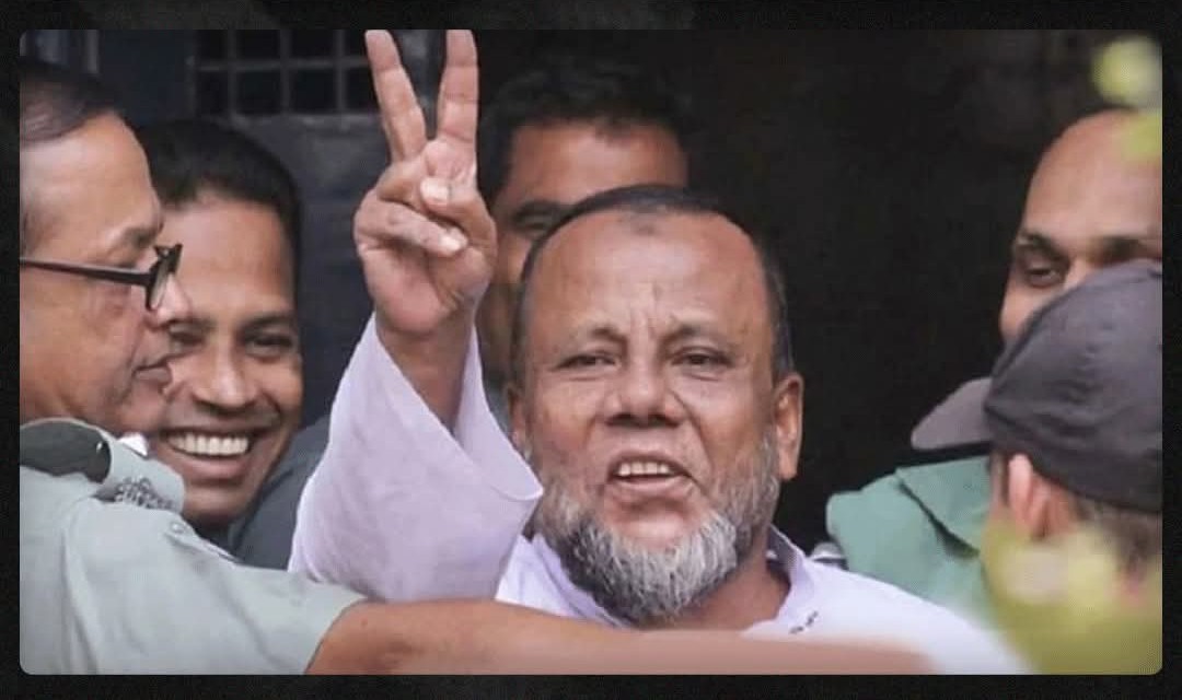 News coming in from #Bangladesh. 

Today, Bangladesh Supreme Court acquitted Mobarak Hossain, accused of Hindu genocide during Bangladesh Liberation War, 1971. 

In 1971, in #Mandalay village of #Brahmanbaria district, Mobarak Hossain and his gangs of Razakars kept them standing