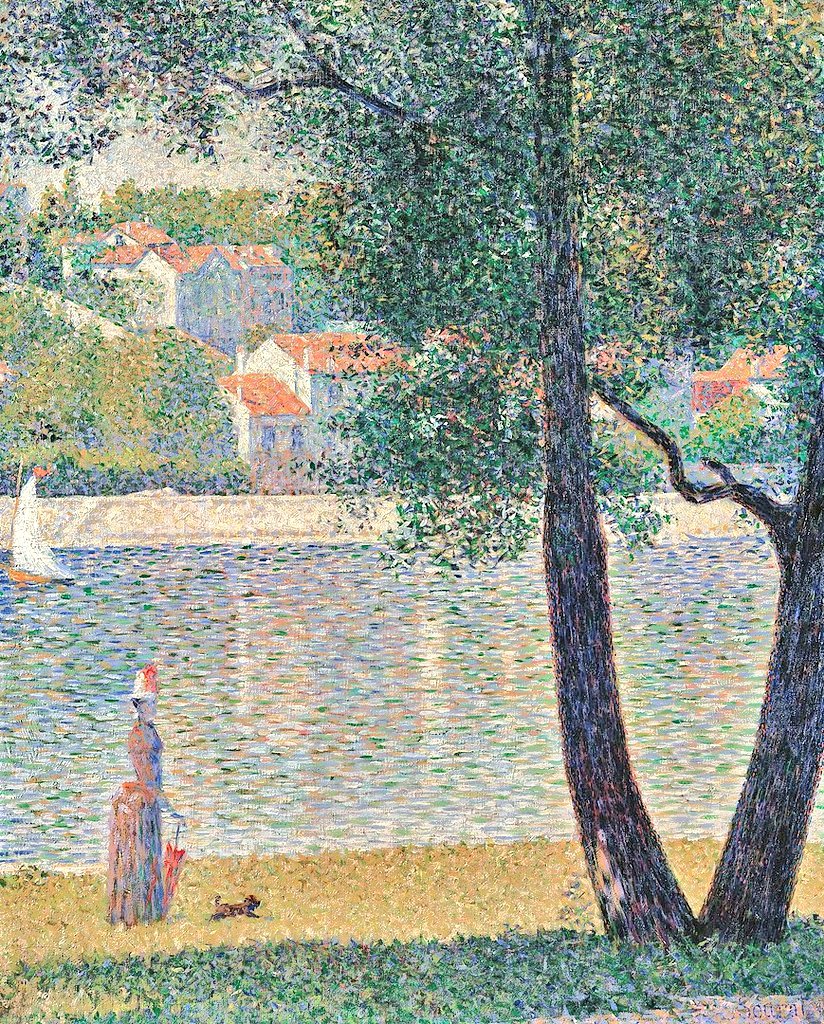 Georges Seurat
The Seine at Courbevoie