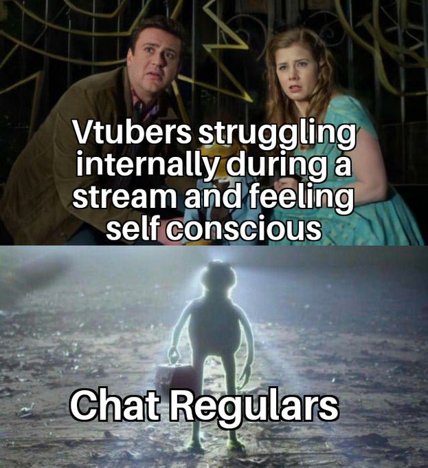 Shout out to the twitch chats that help us get by our own BS!