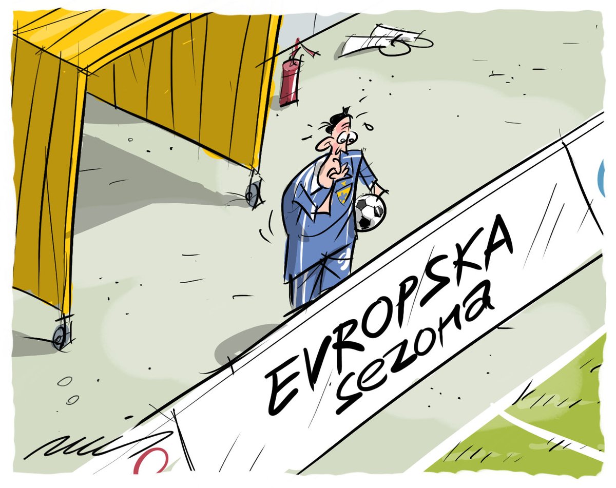 DesignBajt's tweet photo. Prva ovira @vecer https://t.co/XFXk5jVMJz