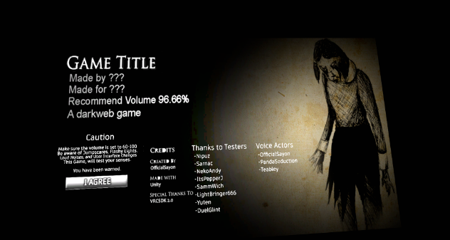 ワールド名：Sad Amelia
このワールド、マジで"狂ってる"。

ジャンプスケアなんてまだ序の口
不快な音が脳を焼き、視界はノイズにまみれ。

普通のホラーじゃ物足りないあなたへ。
怖がらせる気しかない、悪意の塊。

vrchat.com/home/world/wrl…

#じょにぽんオススメワールド