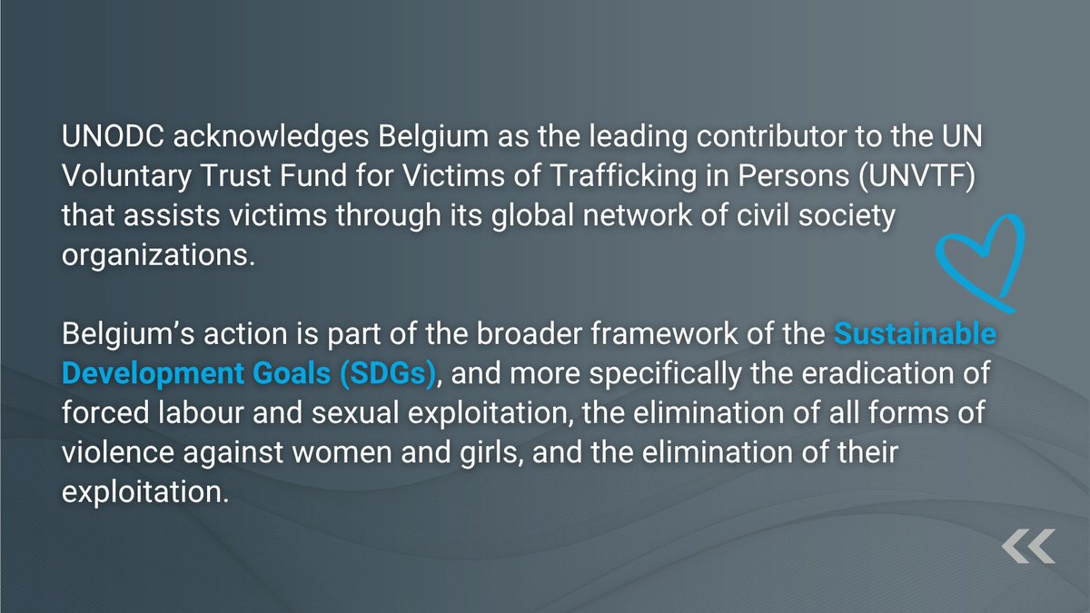 💙 On today's World Day against Trafficking in Persons, Belgium continues to support the Blue Heart Campaign, a global awareness raising initiative to #EndHumanTrafficking.

Belgium is a pioneer in the fight against human trafficking.

Read more below⤵️