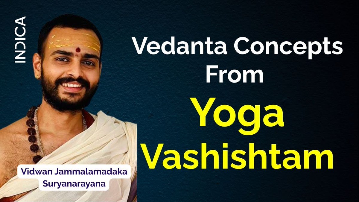 Global Festival of Oneness | #GFO2025

Vedanta Concepts From Yoga Vashishtam by Vidwan Jammalamadaka Suryanarayana

Watch the video here: youtu.be/3VqAXe4Ruxg

#AdiShankara #Vedanta #Advaita #Oneness #AdiShankaracharya #nonduality #indicamoksha <a href="/nkgrock/">Nithin Sridhar</a> <a href="/IndicaOrg/">INDICA</a>