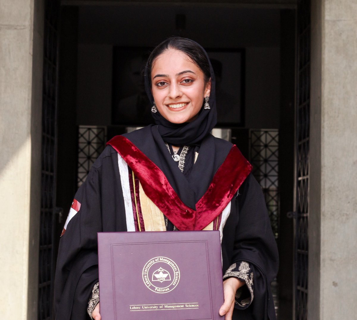 🎓 Congrats to Kainat Bashir (BA English, Minor in CLCA, ’23) on receiving the Erasmus Mundus Scholarship for FilmMemory! She'll study film heritage &amp; curatorship across 4 European institutions. We’re proud to see her work and voice reach global platforms!