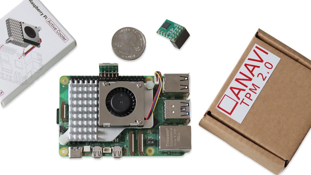 AnaviTechnology's tweet image. 🔐 ANAVI TPM 2.0 is a compact add-on board for #RaspberryPi powered by the Infineon Optiga SLB 9672 chip.
🔌 It connects via the SPI interface on the Raspberry Pi GPIO header.
🔜 Coming soon at @crowd_supply 
crowdsupply.com/anavi-technolo…
