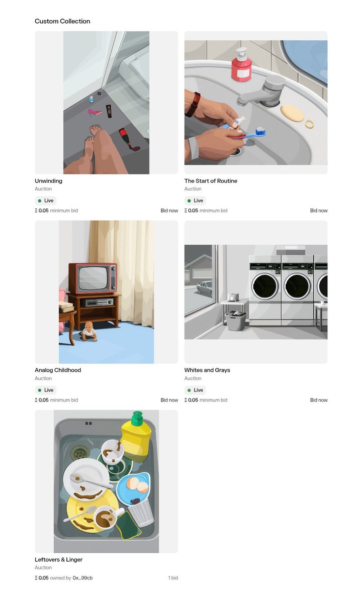 msm_samuel's tweet image. Gm

&quot;Scenes from the ordinary &quot;
1/1s 

Comes with a bidders edition