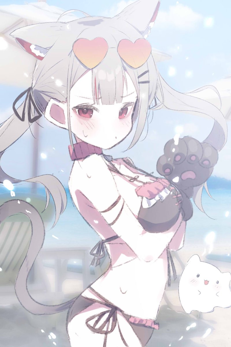 #shiroart
시로님 수영복🐾