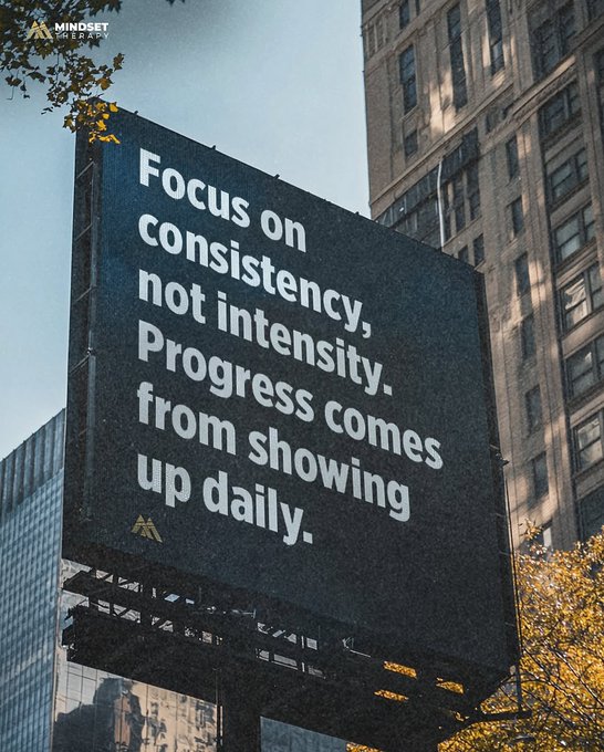 Turn up, show up, blow up.   

No secret, just effort.   

Got it?