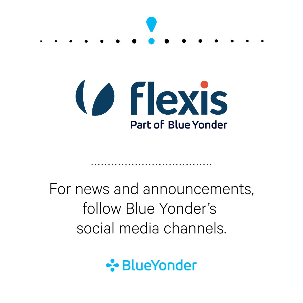 flexis, Part of Blue Yonder tweet media