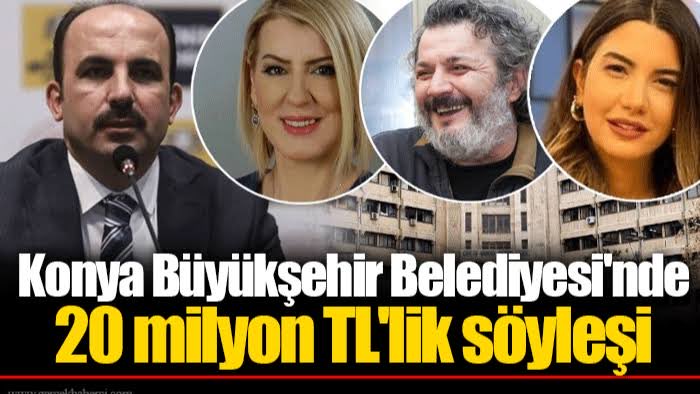 Stiger (@skppln) on Twitter photo Halk sefaletle boğuşurken, AKP’nin Konya Büyükşehir Belediyesinden, 6 konuşmacı için 20 Milyonluk söyleşi. Nerden geliyo değirmenin suyu…<a href="/memetsimsek/">Mehmet Simsek</a> bi bizde mi para yok. <a href="/Konyabuyuksehir/">Konya Büyükşehir Belediyesi 🇹🇷</a> Halk sefaletle boğuşurken, AKP’nin Konya Büyükşehir Belediyesinden, 6 konuşmacı için 20 Milyonluk söyleşi. Nerden geliyo değirmenin suyu…<a href="/memetsimsek/">Mehmet Simsek</a> bi bizde mi para yok. <a href="/Konyabuyuksehir/">Konya Büyükşehir Belediyesi 🇹🇷</a>