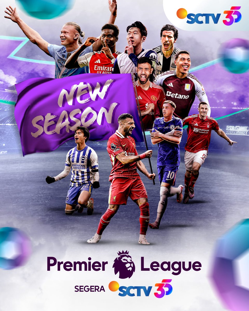 Musim Premier League baru akan segera bergulir.🤩

Saksikan keseruan musim baru Premier League hanya di SCTV, Moji dan Vidio.

#SCTVSports #PremierLeague