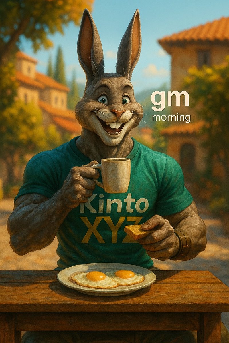 Can I a get GM 😊 

Say it back If you believe with 
<a href="/KintoXYZ/">Kinto</a>