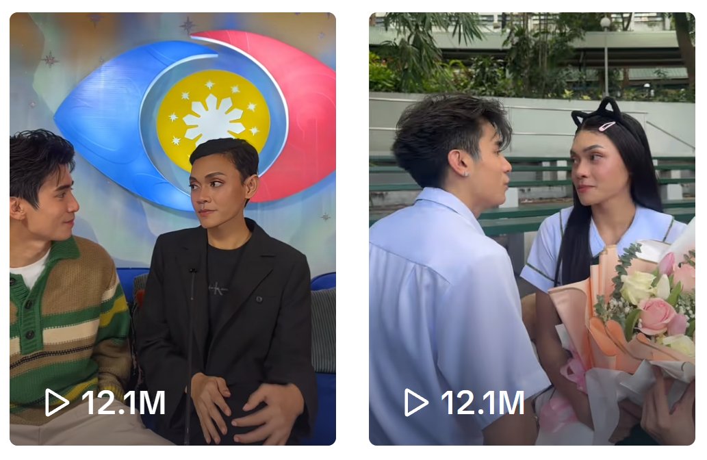 Twinning in 12.1 million views!

4 months and 4 days apart. 18 weeks difference.
After 126 days, it's still the same. Same ship. Same look. Same emotions?

What's new is the stronger support for these two beautiful souls:
BreSnyr🤝 BrentCious

ay lamang BreSnyr kasi 2M likes!