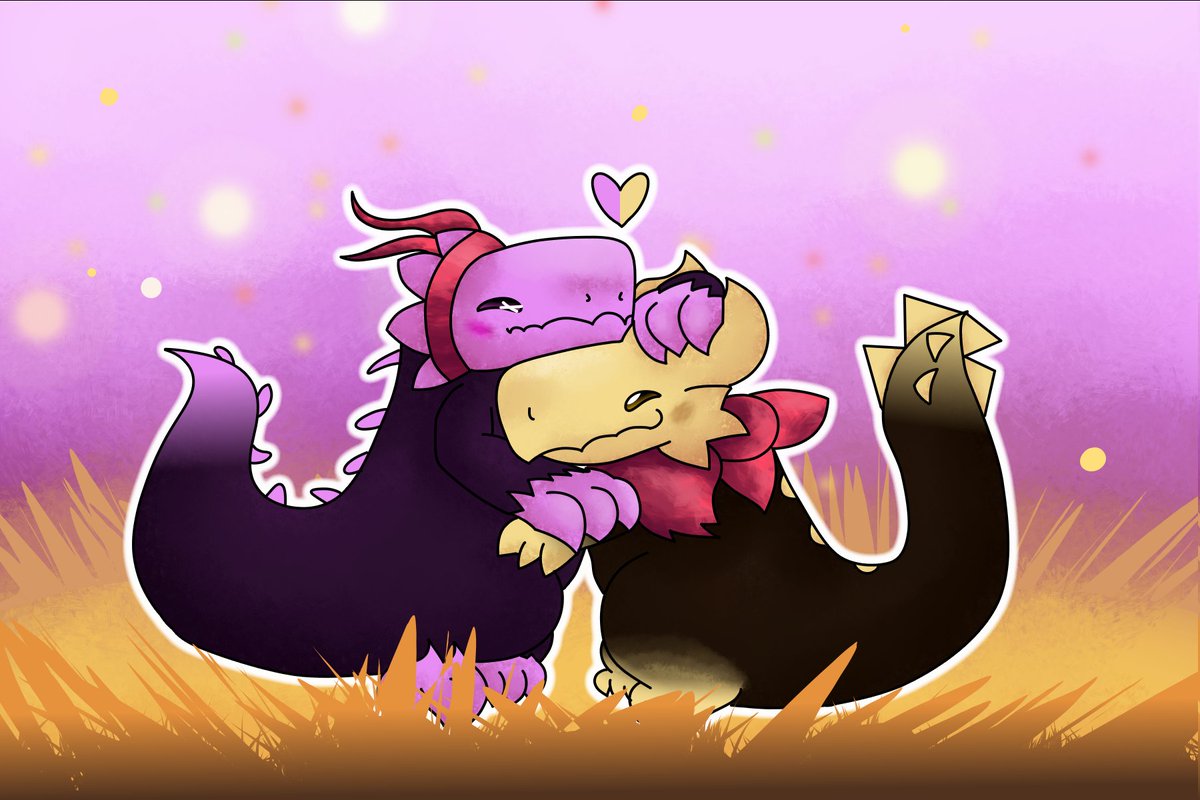 YellowLizardRW's tweet image. I heavily enjoy the pink lizards presence.

// i cannot wait,, me and pink r going on a date soon!!! itll be very fun, i love him!!
