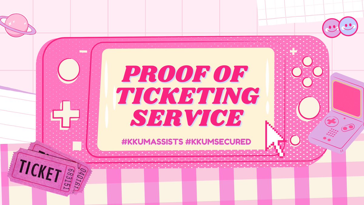 kkum | TICKETING ASSISTANCE tweet media