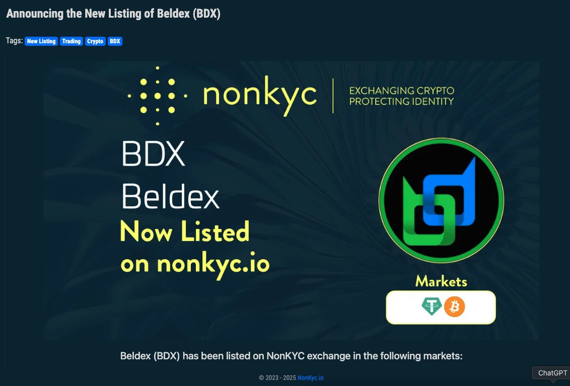 🌞 Rise and protect your rights!

Your morning scroll doesn’t have to mean giving up your data.
With <a href="/BeldexCoin/">Beldex.bdx</a>, privacy starts the moment you wake up.

🔐 Use BelNet to browse safely

#Beldex #BDX #Web3Privacy #MorningCrypto #DePIN #CryptoNews #AltcoinGems #BelNet #BChat