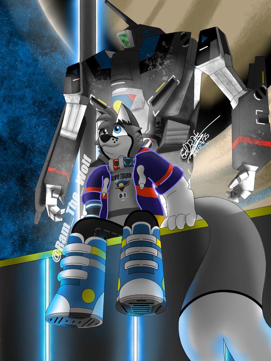 Nuevo dibujo pasado a digital terminando.
recicle algunos dibujos y los adapte aquí. Realmente me gustó como quedo.
#furryart 
#furryartwork 
#fursona 
#drawing
#furry