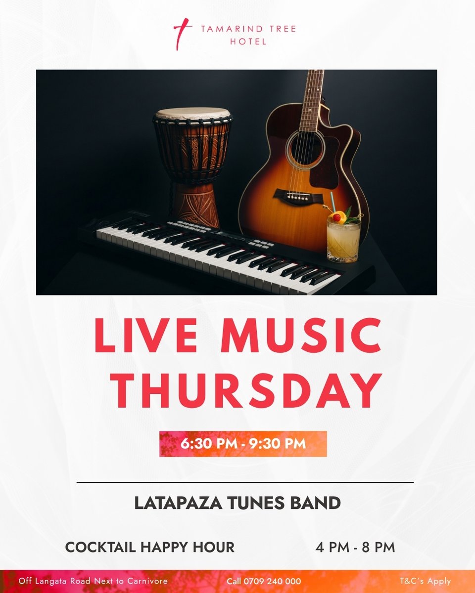 Get ready to make new memories this Thursday with a Latapaza Tunes Band ! 

We'll be grooving all night with music from 6:30 PM - 9:30 PM. Cocktail Happy Hour from 4 PM - 8 PM

#LiveMusicThursday