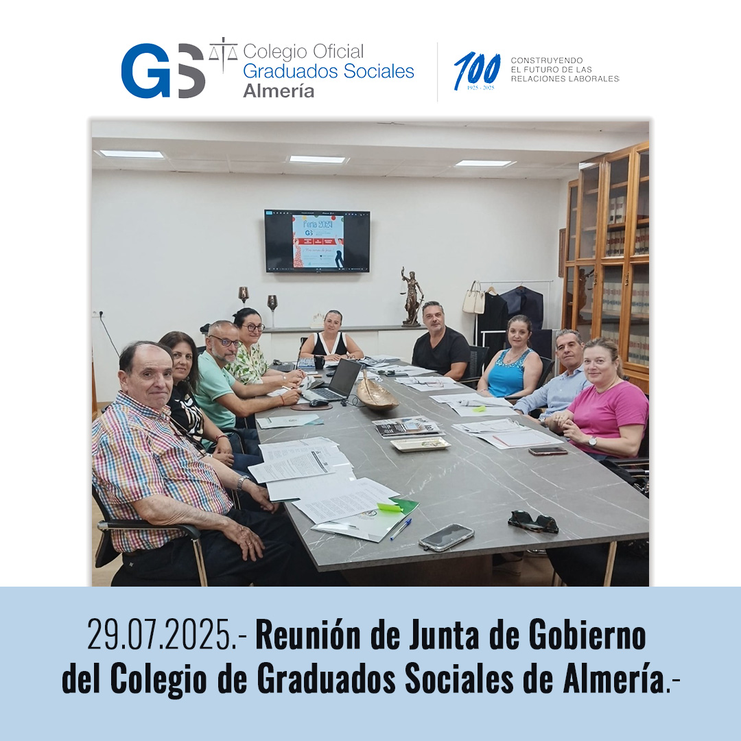 Ayer celebramos en nuestra sede colegial reunión de la Junta de Gobierno, donde realizamos un balance del primer semestre del año.

Además, se trató la organización de celebración de un día de feria para nuestro colectivo, familiares y amigos.
 ¡Pronto os daremos más detalles! 👀