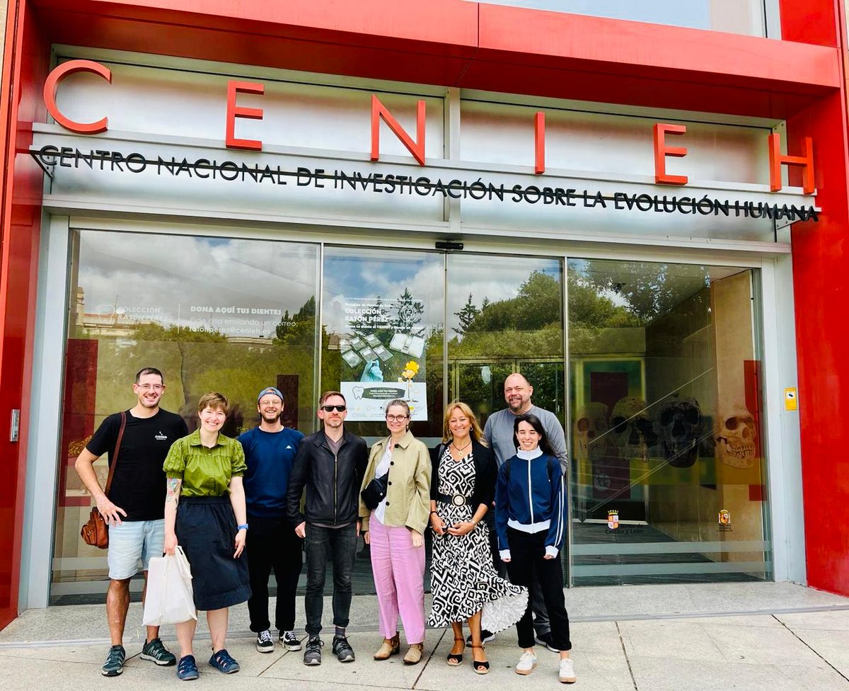 Tied2Teeth's tweet image. The T2T Quantitative Genetics Working Group met last week at @CENIEH  in #Burgos. 🦷🔬🧬
Good laughs, great food, and fantastic science was on the agenda. Stay tuned for some exciting results over the next two years! 👌
@ERC_Research  @FECYT_Ciencia 
#humanevolution #research