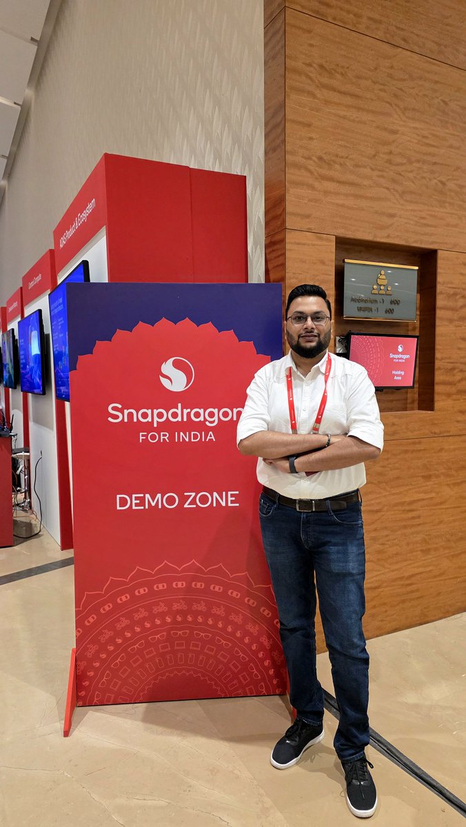 Tech Bharat (Nitin Agarwal) (@techbharatco) on Twitter photo Aj Snapdragon Auto Day par EVs me kya new innovations ho rahe tech side par wo sabka demo lege. Apko kuch specific jaan na hai to comments me pucho, I'll try to get the answers.
<a href="/qualcomm_in/">Qualcomm India</a> #SnapdragonForIndia Aj Snapdragon Auto Day par EVs me kya new innovations ho rahe tech side par wo sabka demo lege. Apko kuch specific jaan na hai to comments me pucho, I'll try to get the answers.
<a href="/qualcomm_in/">Qualcomm India</a> #SnapdragonForIndia