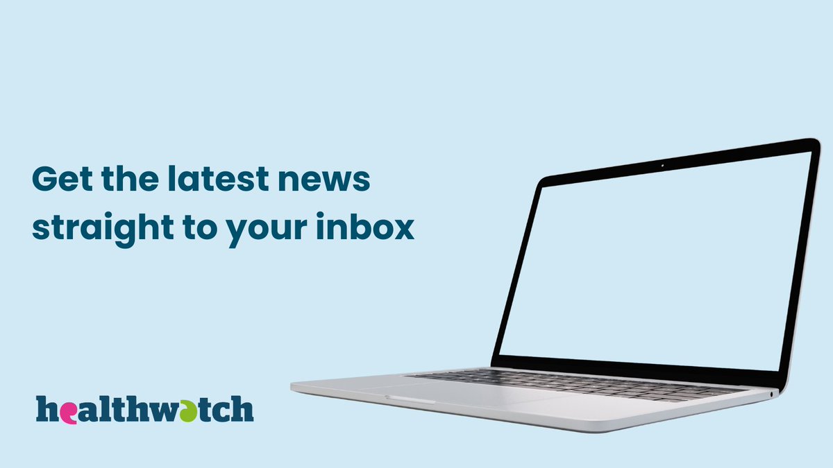 Thanks to thousands of people telling us about their experiences of health and social care services, we have been able to champion change. Sign up to hear about how your feedback makes a difference. Sign-up for the latest news  bit.ly/3Vo9jdf