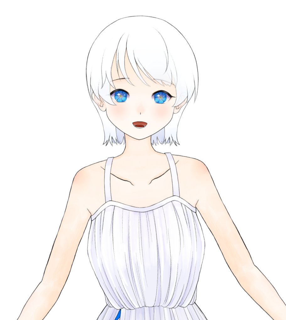 nizimaに【アサガオ】モチーフのLive2Dモデルを投稿しました。
審査に通り次第販売開始となります！