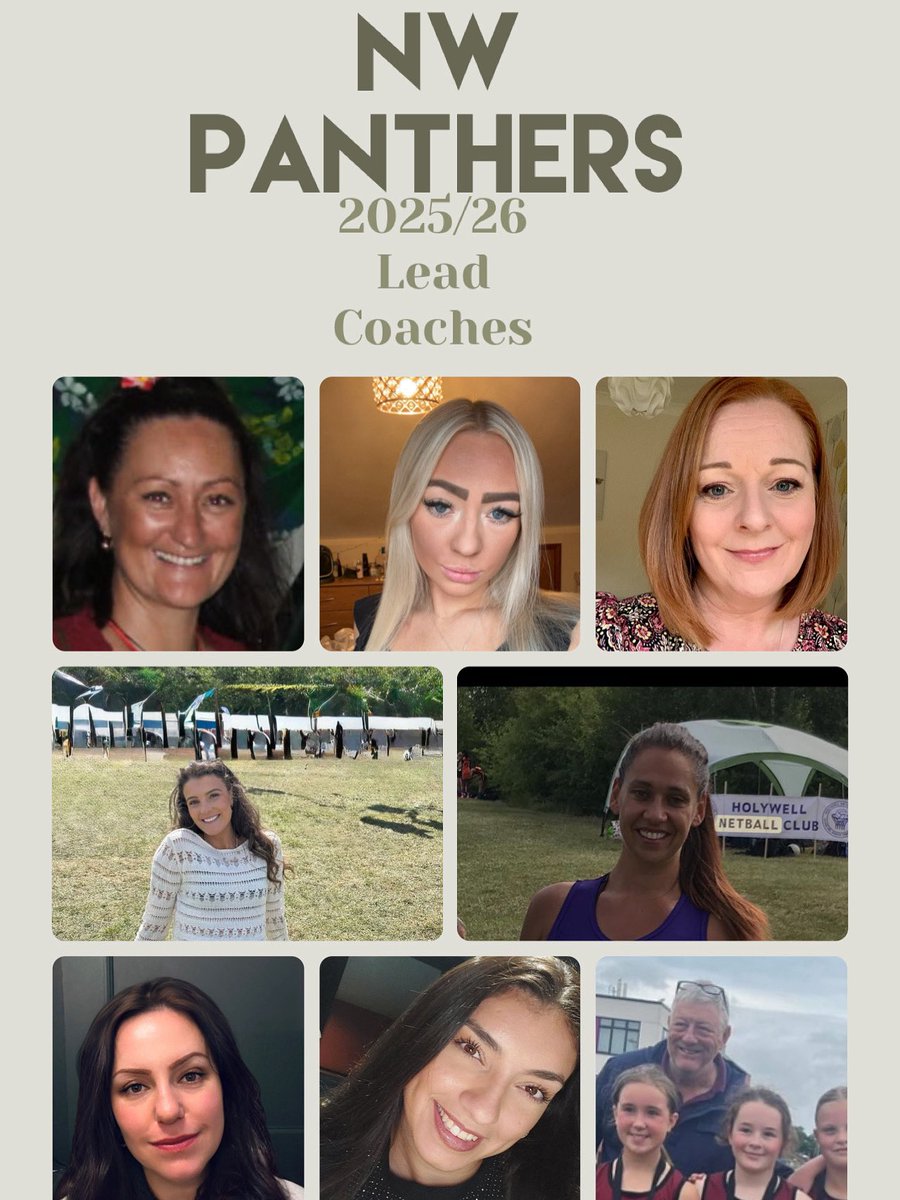 Our Lead Coaches for 2025/26 season 🐾
