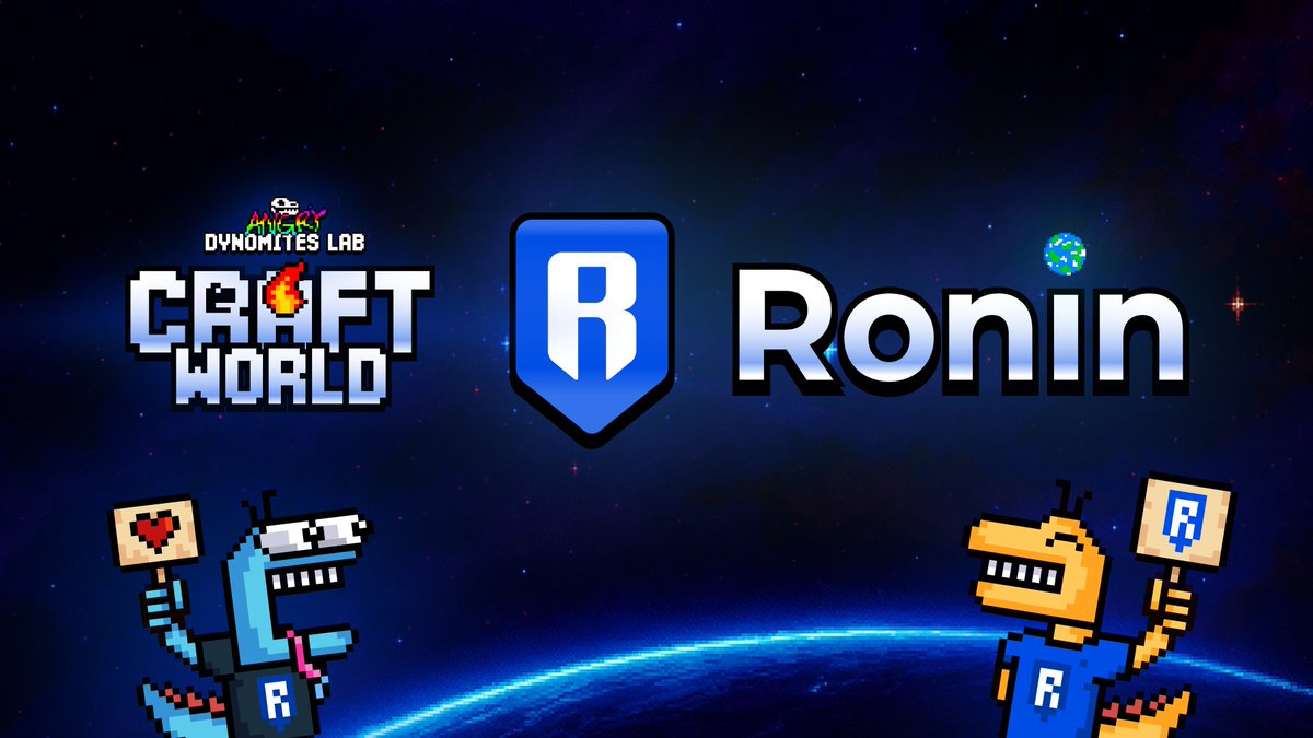 🚀 Ready to RAWR: Craft World Launching Today on Ronin Mainnet! 🚀

The wait is over, we’re ready to go!
After working through the issues with our service provider, we are excited to announce that Craft World will officially launch

📅 TODAY, July 30th
⏰ at 1:00 PM UTC
