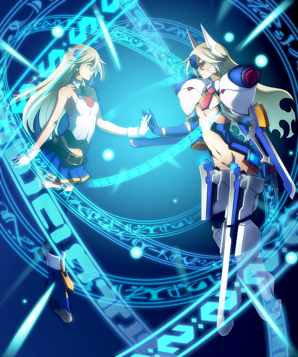 Her journey of self-acceptance as a Prime Field Device and the Successor to the Azure is also so compelling.

I really wish she did a lot more in Central Fiction's ending, since she got the short end of the stick due to Terumi absorbing her.

Mu-12 VS Susano'o would've gone hard.